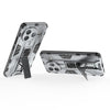 For Redmi K80 Supersonic PC + TPU Holder Phone Case(Grey)