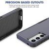 For Samsung Galaxy A35 5G / A55 5G 2 in 1 PC + TPU Phone Case(Dark Blue)