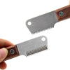 Left-Handed Terrier Stripping Knife - HOP CS21