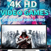 M12 Mini Cube Arcade Game Console HD TV Game Player Support TF Card with 2.4G Controllers 16G