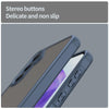 For Samsung Galaxy S25+ 5G Fan Dun Series TPU Hybrid PC Frosted Phone Case(Blue)