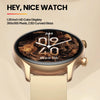 Zeblaze Btalk 3 Plus 1.39 inch Screen Fitness & Wellness Smart Watch Supports Voice Calling(Gold)