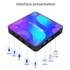 X88 Pro 10 4K Ultra HD Android TV Box with Remote Controller, Android 10.0, RK3318 Quad-Core 64bit Cortex-A53, 4GB+64GB, Support Bluetooth / Dual-Band WiFi / TF Card / USB / AV / Ethernet(US Plug)