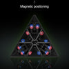 Moyu QIYI M Series Magnetic Speed Magic Cube Pyramid Cube Puzzle Toys (Black)