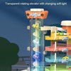 Children Electrical Lift Stereo Parking Lot Building Car Toys, Specification: 5 Story With 5 Cars