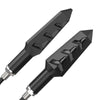 1 Pair VS6-6 Motorcycle LED Steering Tail Lamp 12V Flow Water Light Turn Lamp(Yellow Light)