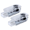 2 PCS LED Car Door Welcome Logo Car Brand 3D Shadow Light for Audi