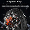 ET482 1.43 inch AMOLED Screen Sports Smart Watch Support Bluetooth Call /  ECG Function(Red Silicone Band)