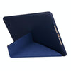 For iPad 10.2 2021 / 2020 / 2019 TPU Horizontal Deformation Flip Leather Case with Holder(Blue)