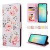 For Samsung Galaxy A06 4G Bronzing Painting RFID Leather Phone Case(Pastoral Rose)
