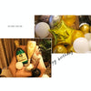 Happy Birthday Girl Boy Aluminum Film Balloon Scene Decoration Set Background Wall Decoration Adult Party Decoration Supplies(Silver)