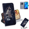 Lion Pattern Coloured Drawing Horizontal Flip Leather Case for Asus Zenfone Max Plus (M1) ZB570TL, with Holder & Card Slots & Wallet