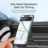 Yesido C136 Car Air Vent Automatic Clip Mobile Phone Holder(Black)