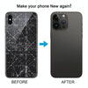 iPhone XS Max Back Cover, iP14 Pro Max Style (Gold)
