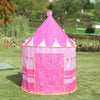 Ultralarge Children Beach Tent Baby Toy Play Game House Kids Princess Prince Castle Indoor Outdoor Toys Tents Christmas Gifts(Pink)