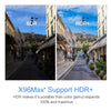 X96 max+ 4K Smart TV Box, Android 9.0, Amlogic S905X3 Quad-Core Cortex-A55,4GB+64GB, Support LAN, AV, 2.4G/5G WiFi, USBx2,TF Card, UK Plug