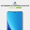 For Xiaomi 12 Pro PINWUYO 9H 3D Hot Bending Tempered Glass Film(Black)