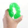Small Red Rubber Dog Chew Toy - Bite Resistant & Teeth Cleaning