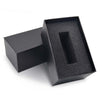 BAOGELA Paper + Sponge Square Watch Packaging Box Black Watch Gift Box, Size: 12.1 x 7.6 x 6.8cm