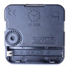2 PCS HR1688 Quartz Clock Mechanism Movement,Spec:  22.5mm/ 14.5mm