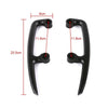 For Kawasaki Z650 2017-2018 Motorcycle Rear Seat Armrest Pull Bow(Black)