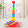 Night Market Stall Detachable Throwing Hoop Toys Children Parent-Child Games, Spec: 2 Towers 48 Circles