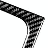 Car Carbon Fiber Water Cup Holder Decorative Sticker for Honda Civic 8th Generation 2006-2011, Left and Right Drive Universal