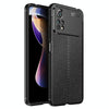 For Xiaomi Poco X4 Pro 5G Precise Hole Litchi Texture TPU Shockproof Phone Case(Black)