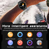 HT8 1.46 inch Round Screen Bluetooth Smart Watch, Support Health Monitoring & 100+ Sports Modes & Alipay(Blue)