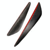 4 PCS Universal Car Carbon Fiber Front Air Knife Decorative Sticker