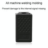 JINGHUA S61 Dual Pass-Through Header Network Cable Butt Connector Extender(Black)