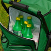 Multifunctional Folding Stool Portable Ice Pack Stool Lightweight Outdoor Stool(Green)
