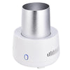 Car Mini Refrigerator Portable Household Freezer Refrigeration Cup(White)