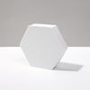 8 PCS Geometric Cube Photo Props Decorative Ornaments Photography Platform, Colour: 9 x 2cm Small White Hexagon