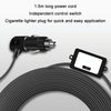 Car Powerful Fixing Clip Cooling High Wind Power Electric Fan, Specification: 8 inch Black 24V