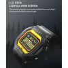 Lokmat MK22 1.21 inch FSTN LCD Screen 50m Waterproof Smart Watch, Support Information Reminder / Remote Camera / Sport Record(Black)