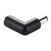 DC 7406 Male  to DC 7406 Female Connector Power Adapter for HP Laptop Notebook, 90 Degree Right Angle Elbow