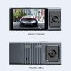 3 Camera Lens 3-inch IPS Screen WiFi Car Dash Cam 1080P Night Vision Dash Camera for Cars 32G