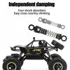 2.4GHz 4WD Double Motors Off-Road Climbing Car Remote Control Vehicle, Model:6026(Gold)