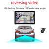 X70-1 Car 7 inch IPS Portable Smart Screen Wireless Screen Projection Carplay Android Auto, with Reversing Camera(Black)
