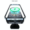 adj-987 15W Magsafe Magnetic Car Air Outlet Wireless Charger with LED Indicator(White)