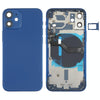 iPhone 12 Mini Blue Back Cover Assembly with Keys & Wireless Charging