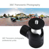 PULUZ Mini 360 Degree Panoramic 90 Degree Tilt Metal Ball Head Tripod Mount for DSLR & Digital Cameras