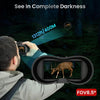 NV8160 Head-Mounted Night Vision Device Binocular Digital 2.7 Inch Screen Outdoor Infrared Night Vision Telescope