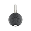 Straight Car Key Tip Embryo 433.92 Frequency for Mercedes-Benz Smart 3-button