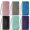 For  Alcatel 1S (2020) Embossed Mandala Pattern TPU + PU Horizontal Flip Leather Case with Holder & Three Card Slots & Wallet(Black)