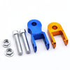 2 Pairs Shock Absorber Extender Height Extension for Motorcycle, Size: Small(Blue)