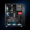 Desktop ARGB Memory Cooler PWM Temperature Control Dual Fan, For DDR / DDR2 / DDR3 / DDR4 / DDR5(Black)