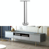 LH-TJ003 Adjustable Stainless Steel Round Tube Furniture Legs, Height: 32cm(Silver)