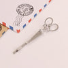 2 PCS Retro Word Hair Ornaments Personalized Hair Clips(Silver)